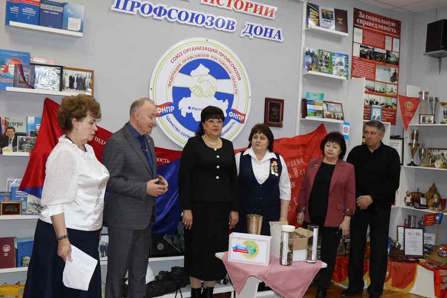 В Доме профсоюзов г. Ростова-на-Дону завершился сбор монет на памятник «Живая память благодарных поколений»