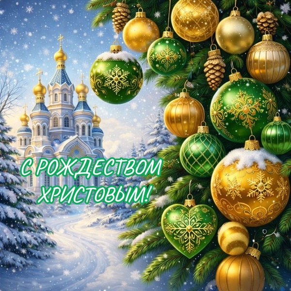 Поздравление Председателя Профсоюза Н.А. Водянова с Рождеством Христовым!