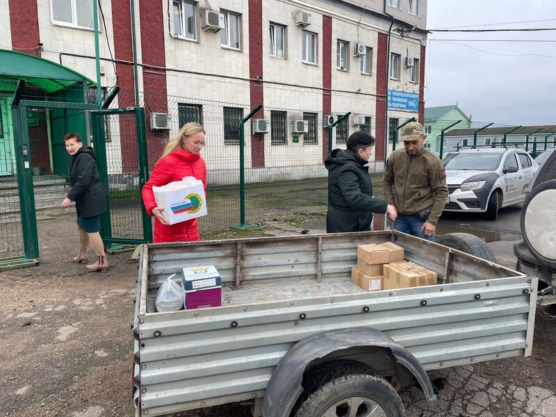 Помощь участникам СВО от Смоленской организации Профсоюза совместно со Смоленской таможней