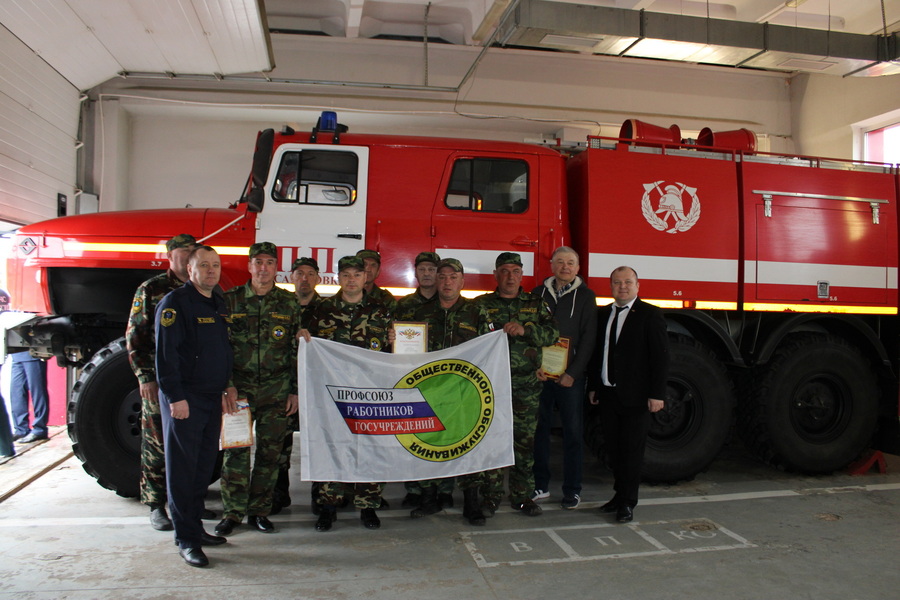 Пожарный пост села Сабуровка Саратовской области отметил 10-летний юбилей